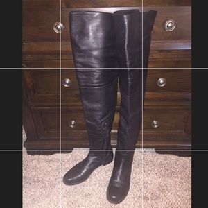 Stuart Weitzman leather Hilo thigh boots
